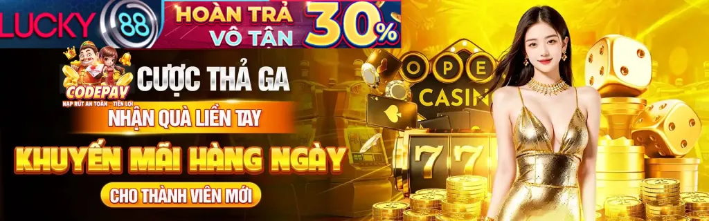 Banner quảng cáo các chương trình khuyến mãi của aa88 chính thức